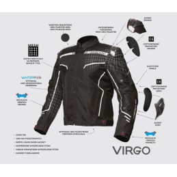 Geaca textil ADRENALINE VIRGO PPE - ADRENALINE - MLM Motors