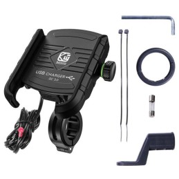 Suport telefon 4RIDE cu port USB - 4RIDE - MLM Motors