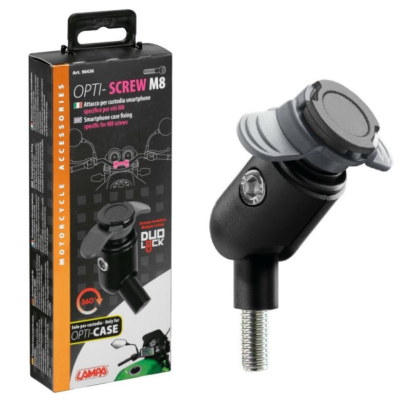 Suport telefon OPTILINE - OPTI-SCREW M8 - OPTILINE - MLM Motors