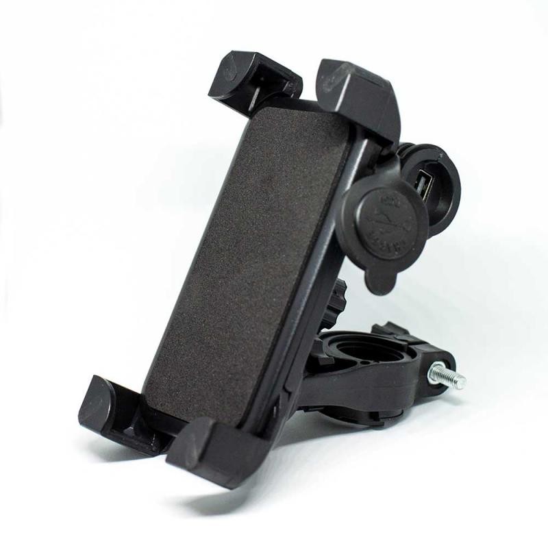 Suport telefon PILOT GPS / SMARTPHONE FLEX + incarcator USB - PILOT - MLM Motors