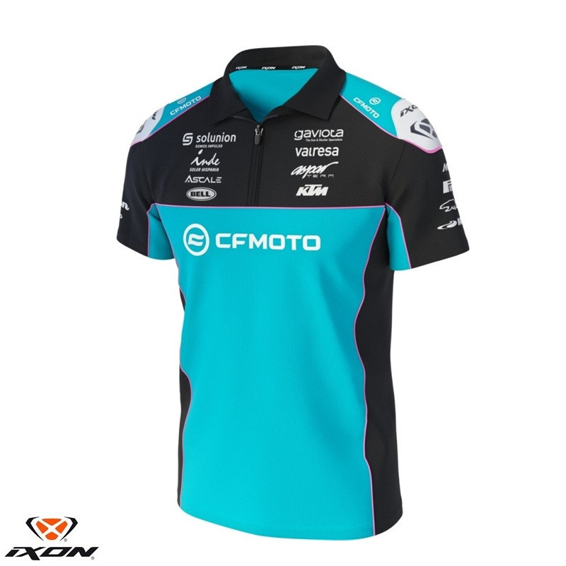 Tricou polo Ixon PO1 CFMO 25 MS - IXON - MLM Motors