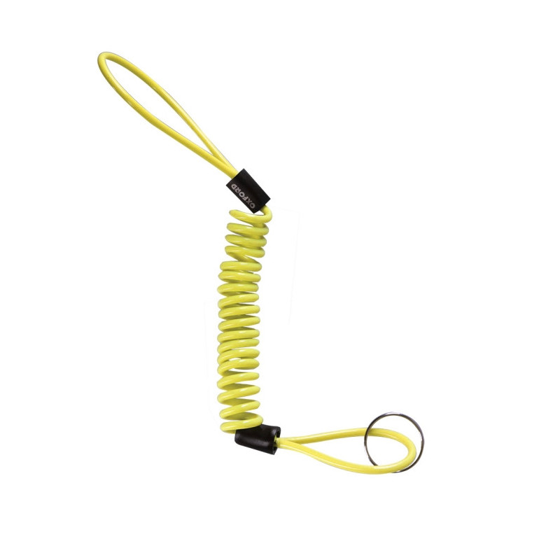 Cablu atentionare lacat antifurt disc frana Oxford OX795 lungime 1.2 m (cand este intins) - OXFORD - MLM Motors