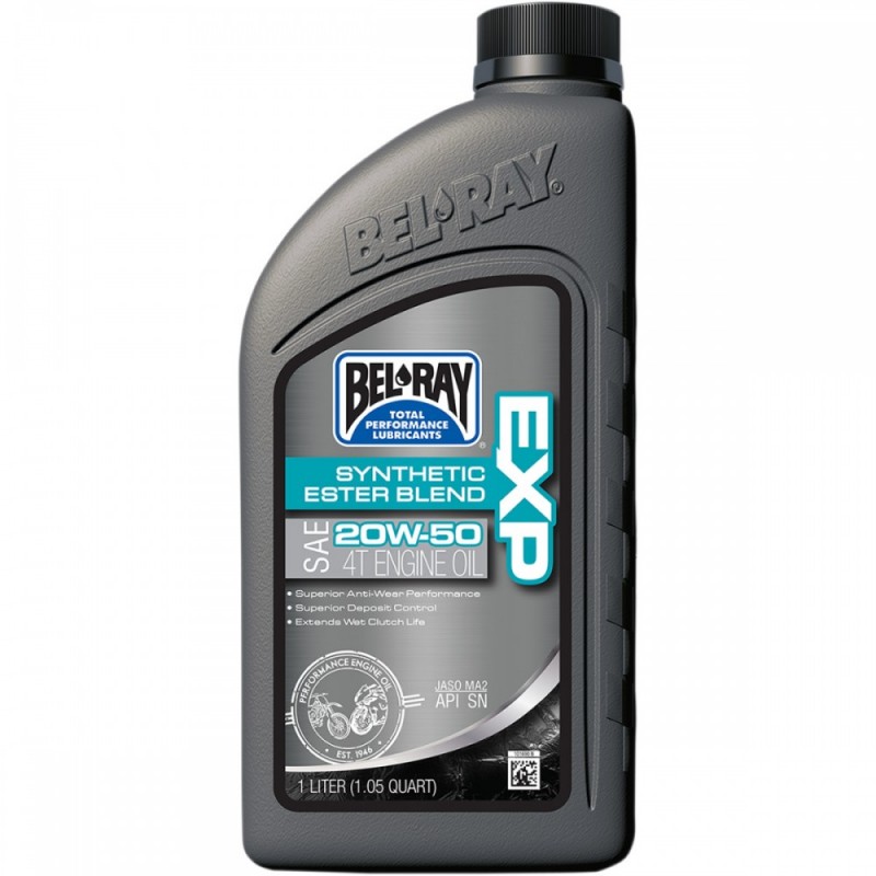 Ulei motor BEL-RAY EXP SYNTHETIC ESTER BLEND 4T 20W50 - 1L - BEL RAY - MLM Motors