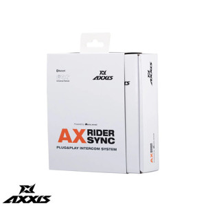 Sistem comunicatie complet Bluetooth MT - Axxis AX-RIDER SYNC - Plug&Play Intercom System - kit 1 bucata - AXXIS - MLM Motors