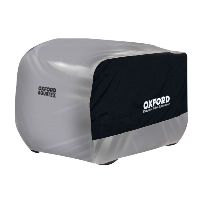 Husa ATV Quad exterior Oxford Aquatex (argintiu-negru) - waterproof - OXFORD - MLM Motors