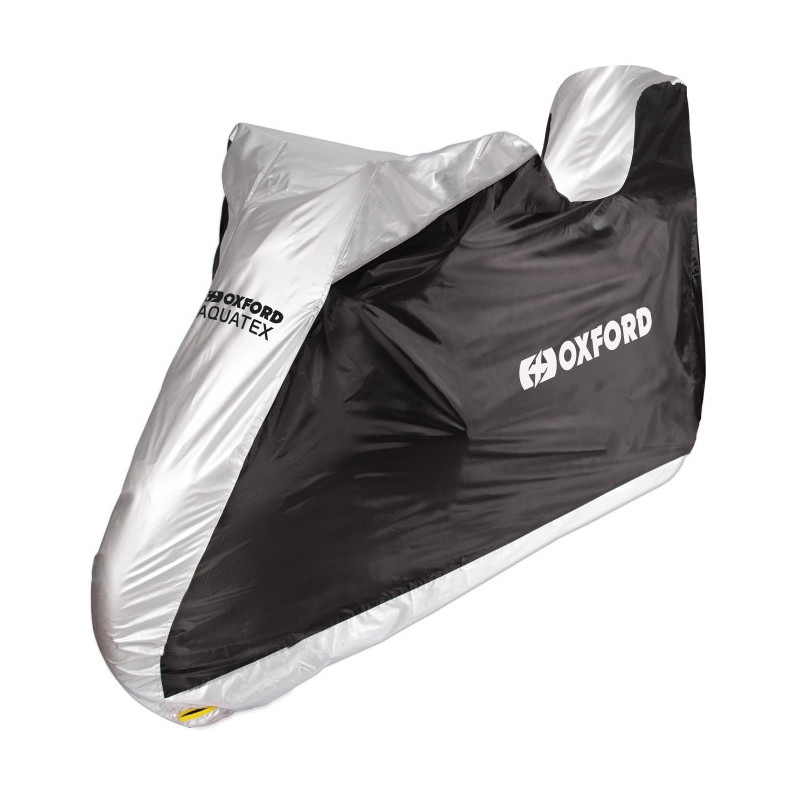 Husa scutere- exterior Oxford Aquatex (gri-negru) - OXFORD - MLM Motors