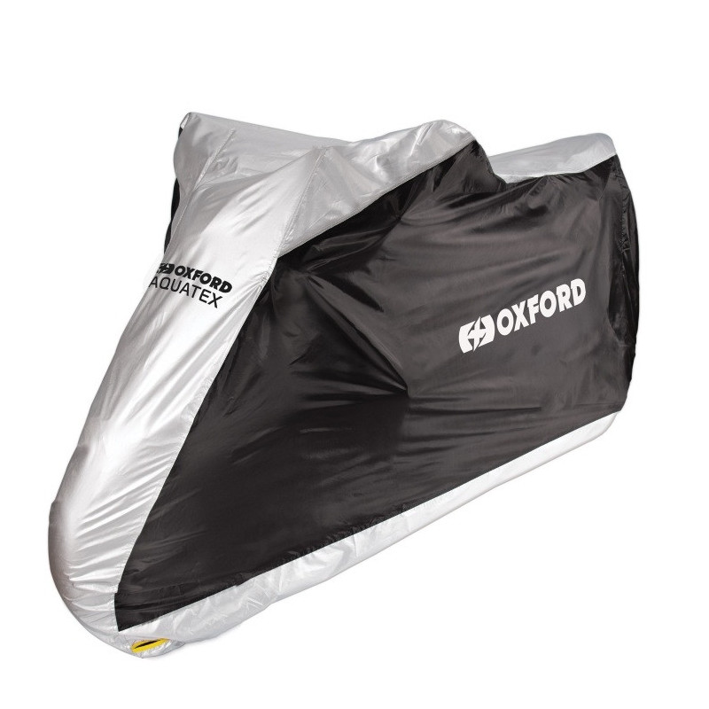 Husa scutere- exterior Oxford Aquatex (gri-negru) - OXFORD - MLM Motors