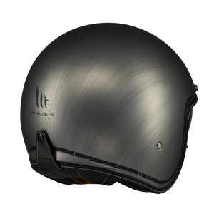 Casca MT Le Mans 2 S SV Scratched Chrome A2 - MT HELMETS - MLM Motors