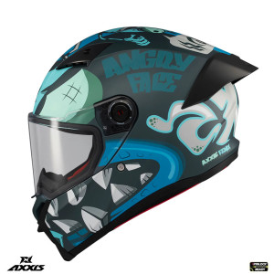 Casca Axxis model Metro S Duo B1 negru lucios (open face) - AXXIS - MLM Motors