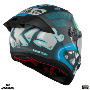 Casca Axxis Fenix Angry Face C7 - AXXIS - MLM Motors