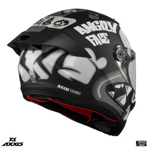 Casca Axxis Fenix Angry Face B2 - AXXIS - MLM Motors