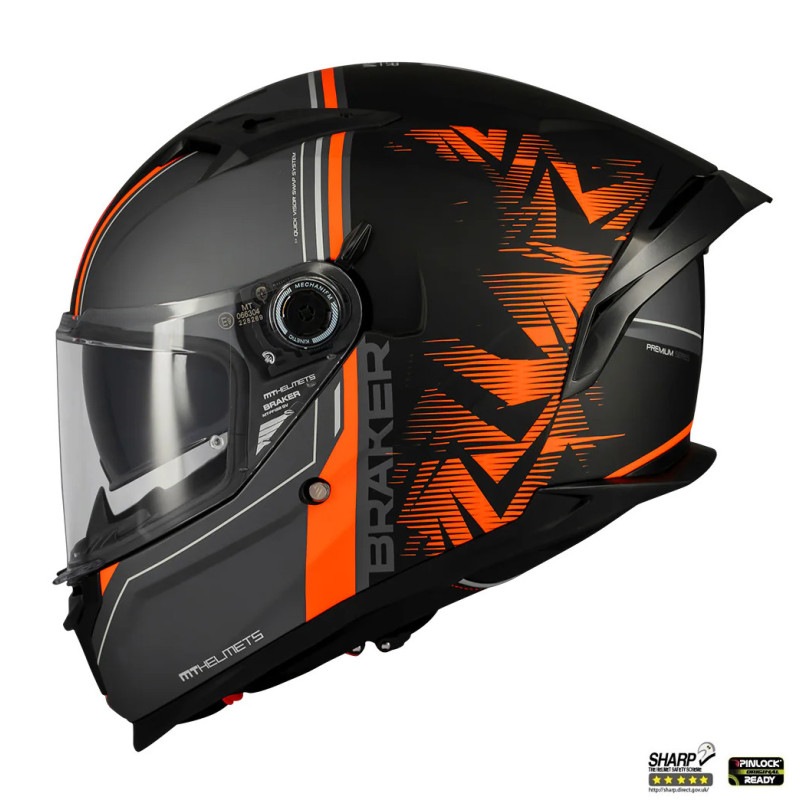 Casca MT Braker SV Charm B4 - MT HELMETS - MLM Motors