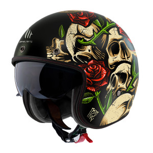 Casca MT Viale SV Break A8 mov lucios (ochelari soare integrati) - MT HELMETS - MLM Motors