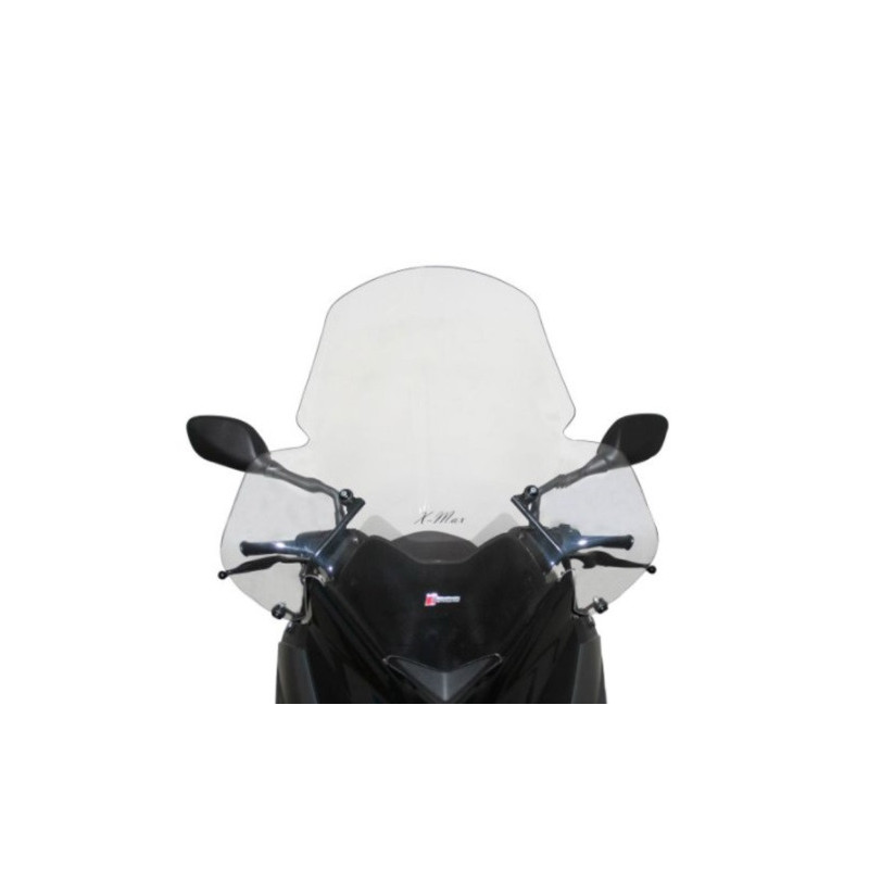 Parbriz mare transparent Yamaha YP 125 R X-Max (10-13) - YP 125 RA X-Max ABS (13) - YP 250 R X-Max (10-13) - FACO - MLM Motors