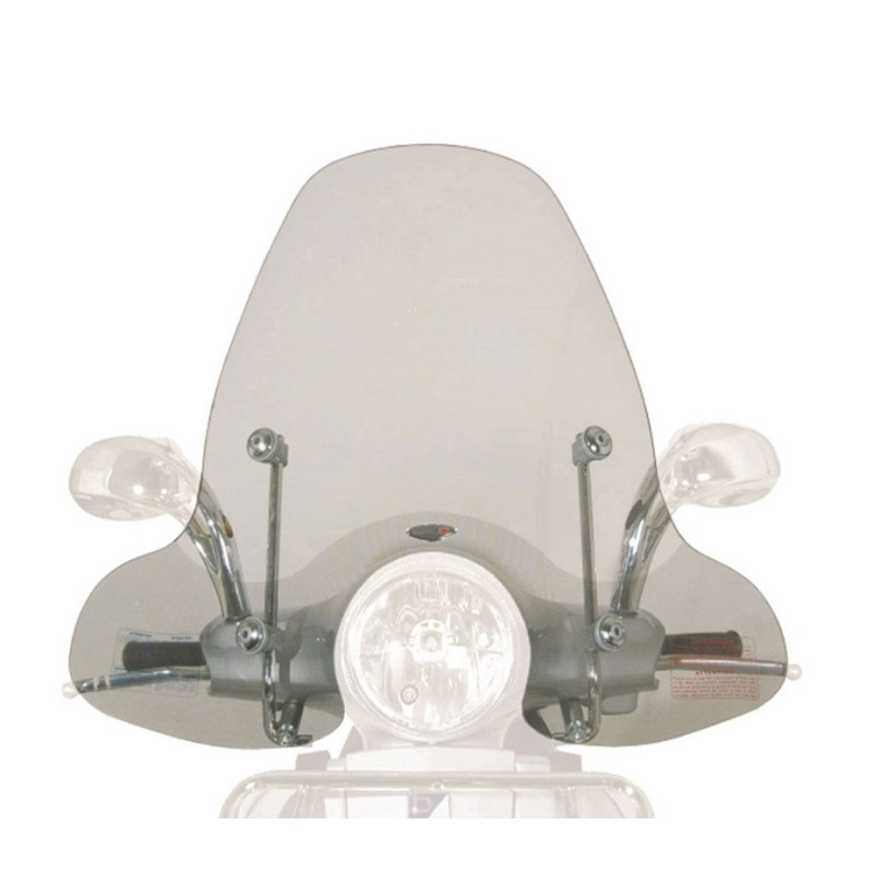 Parbriz mare transparent Vespa LX 2T-4T AC 50-125-150cc - FACO - MLM Motors