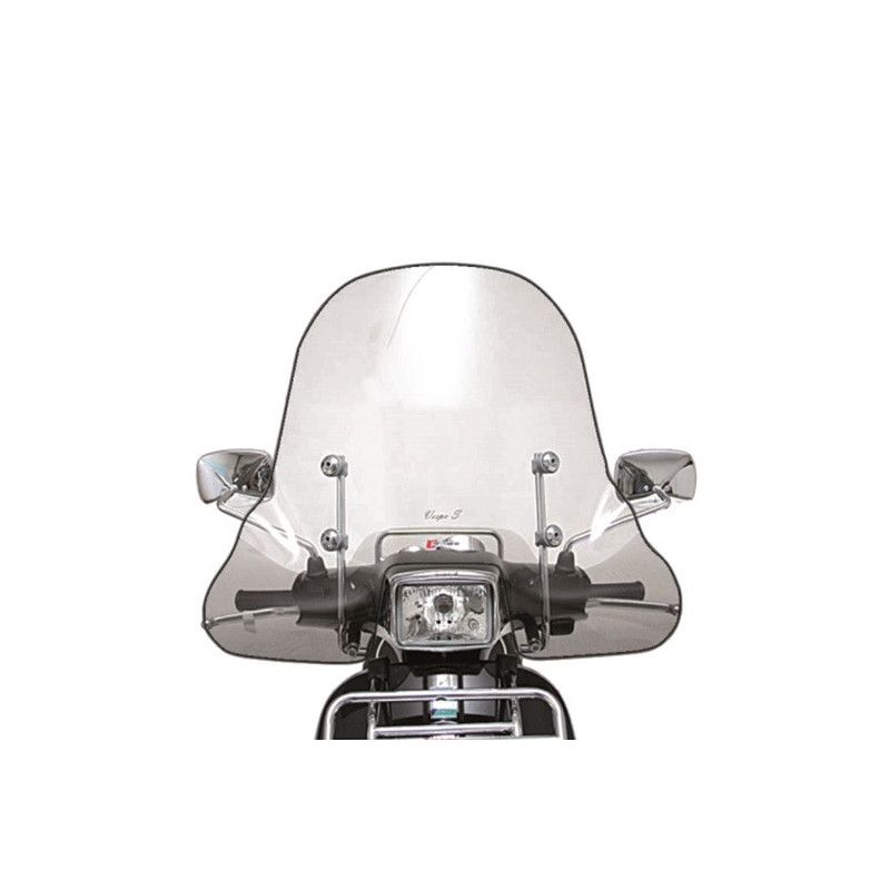 Parbriz mare (inalt) transparent 4 stagioni Vespa S - S College 2T-4T AC 50-125-150cc - FACO - MLM Motors