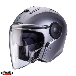 Casca MT Viale SV 68 Unit D7 albastru mat (ochelari soare integrati) (open face) - MT HELMETS - MLM Motors