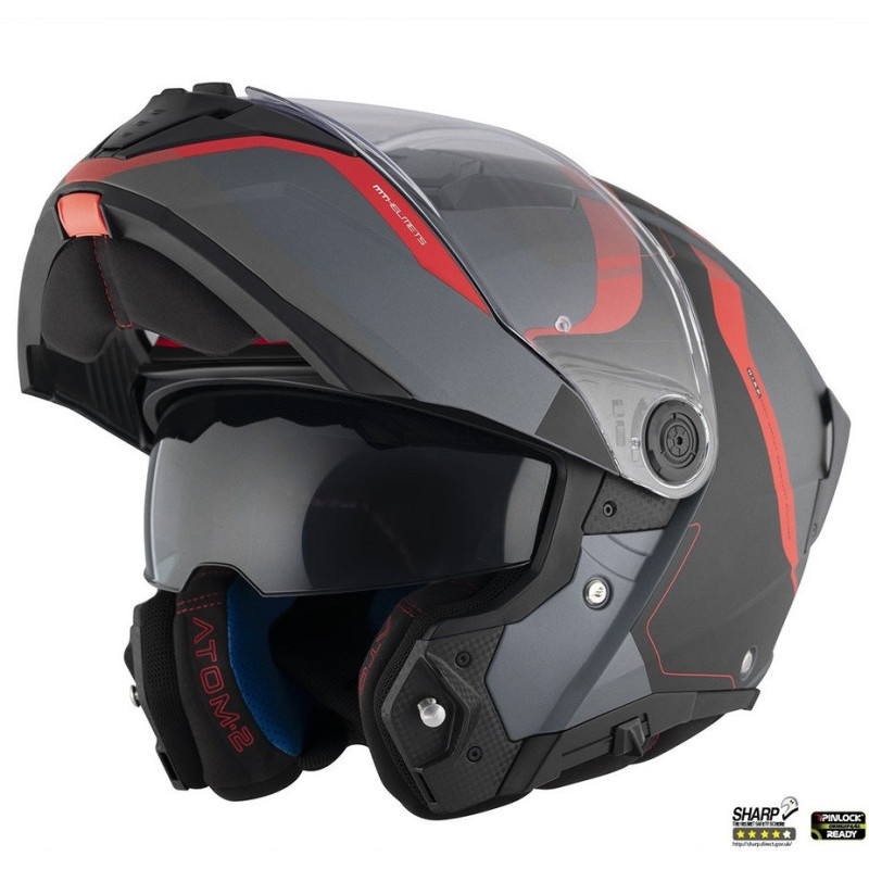 Casca MT Atom 2 SV Emalla B15 - MT HELMETS - MLM Motors
