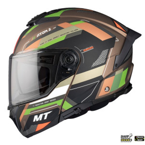 Casca MT Atom 2 SV Bast A6 - MT HELMETS - MLM Motors
