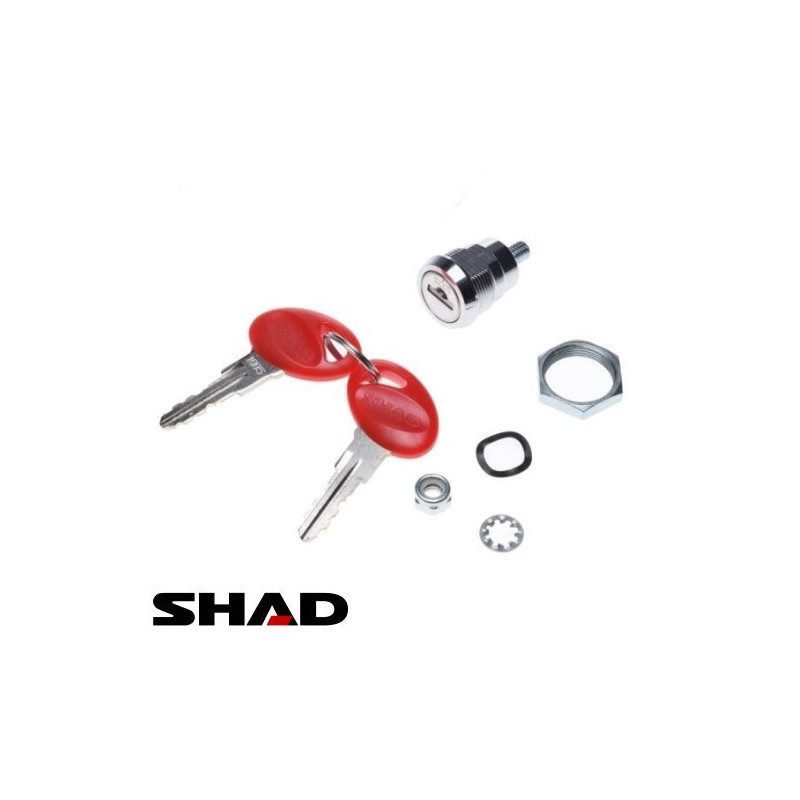 Kit yala (butuc) cu chei cutie portbagaj (topcase) Shad - SHAD - MLM Motors