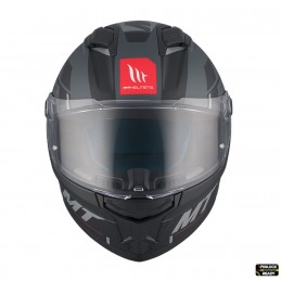 Casca integrala MT Stinger 2 Zivze C2 negru/gri mat - MT HELMETS - MLM Motors