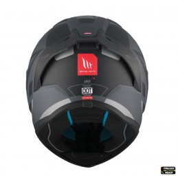 Casca integrala MT Stinger 2 Zivze C2 negru/gri mat - MT HELMETS - MLM Motors