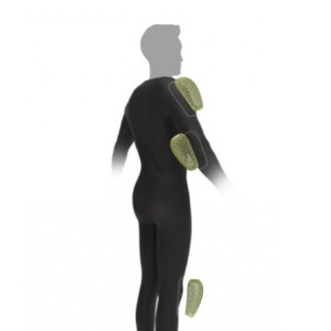 Set protectii umeri coate genunchi omologate Ixon FANOM SEKB 2 (Level 2) - IXON - MLM Motors