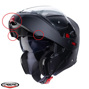 Viziera oglinda iridium (curbubeu) (bubble visor) casca Custom Rider - Le Mans - Le Mans SV - BILTWELL - MLM Motors