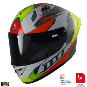 Casca MT KRE+ Projectile D2 - MT HELMETS - MLM Motors