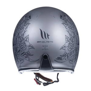 Casca MT Le Mans 2 SV Skull & Rose A2 - MT HELMETS - MLM Motors