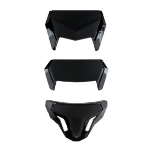 Viziera oglinda iridium (curbubeu) (bubble visor) casca Custom Rider - Le Mans - Le Mans SV - BILTWELL - MLM Motors