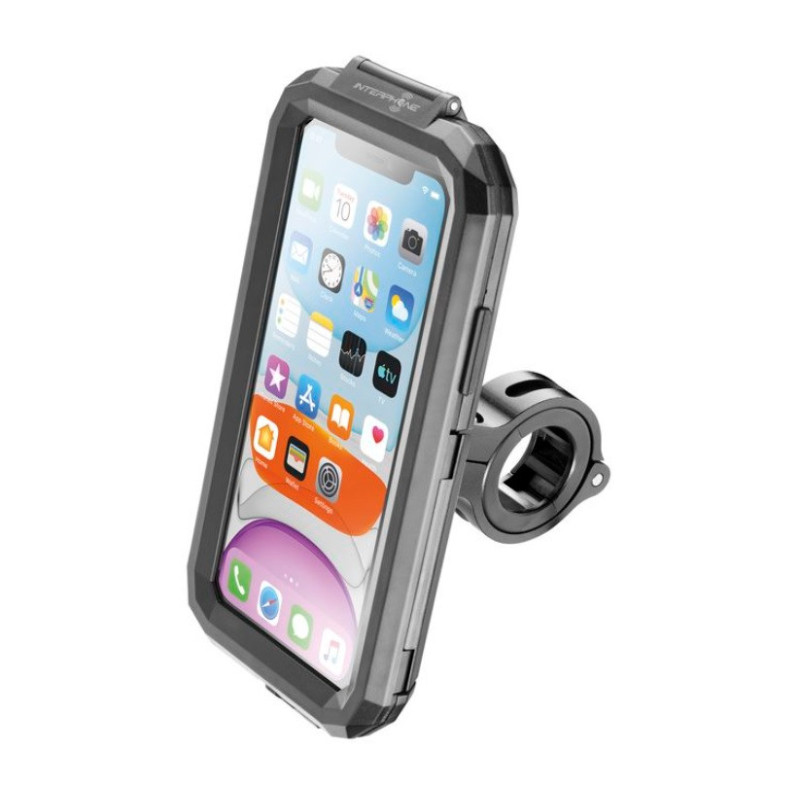 Suport telefon Interphone Armor - carcasa universala - montaj pe ghidon - waterproof - diagonala maxima - INTERPHONE - MLM Motors
