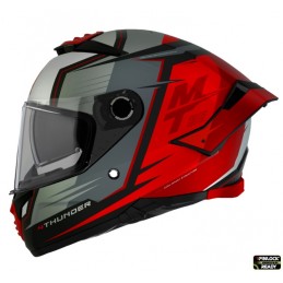Casca integrala MT Thunder 4 SV Pental B5 rosu mat (ochelari soare integrati) - MT HELMETS - MLM Motors