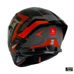 Casca integrala MT Thunder 4 SV Mountain C5 rosu mat (ochelari soare integrati) - MT HELMETS - MLM Motors