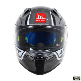 Casca integrala MT Revenge 2 Kley B0 alb/gri lucios - MT HELMETS - MLM Motors