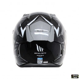Casca integrala MT Revenge 2 Kley B0 alb/gri lucios - MT HELMETS - MLM Motors