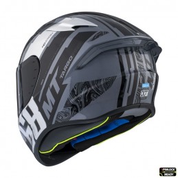 Casca integrala MT Targo Pro Welcome F2 gri lucios 475,00 lei - MT HELMETS - MLM Motors
