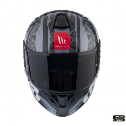 Casca integrala MT Targo Pro Welcome F2 gri lucios 475,00 lei - MT HELMETS - MLM Motors