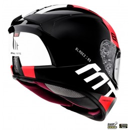 Casca integrala MT Blade 2 SV 89 B5 rosu lucios (ochelari soare integrati) - MT HELMETS - MLM Motors