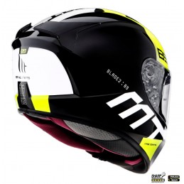 Casca integrala MT Blade 2 SV 89 B3 galben fluor lucios (ochelari soare integrati) - MT HELMETS - MLM Motors