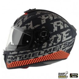 PILOT - FLIPPER Fighter negru lucios / portocaliu - PILOT - MLM Motors