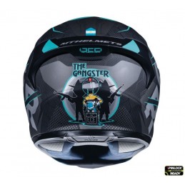 Casca integrala MT KRE Snake Carbon Gabri A8 negru/gri mat - MT HELMETS - MLM Motors