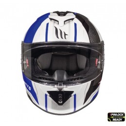 Casca integrala motociclete MT Rapide Duel D5 albastru/alb/negru lucios - MT HELMETS - MLM Motors