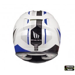 Casca integrala motociclete MT Rapide Duel D5 albastru/alb/negru lucios - MT HELMETS - MLM Motors