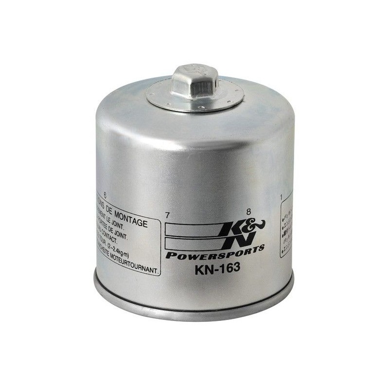 Filtru ulei K&N KN163 (HF163) - K&N - MLM Motors