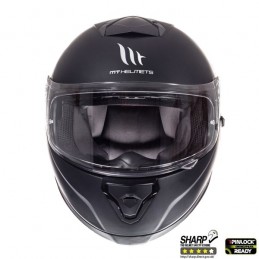 Casca integrala motociclete MT Thunder III SV negru mat (ochelari soare integrati) - MT HELMETS - MLM Motors