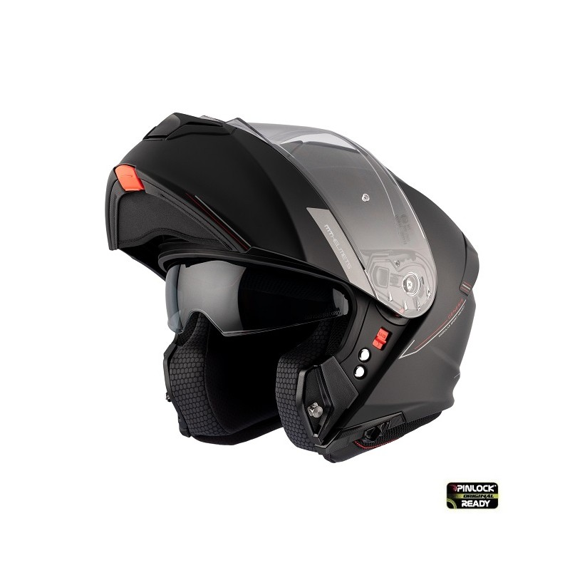 Casca modulabila MT Genesis SV A1 negru mat - MT HELMETS - MLM Motors