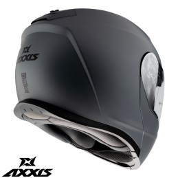 Casca modulabila Axxis model Gecko SV A2 titanium mat - AXXIS - MLM Motors