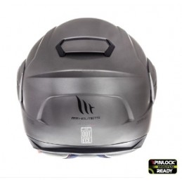 Casca integrala modulabila motociclete MT Atom SV titanium mat - MT HELMETS - MLM Motors