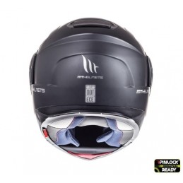 Casca integrala modulabila motociclete MT Atom SV negru mat - MT HELMETS - MLM Motors